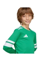 Dětské tričko adidas Squadra 25 s dlouhým rukávem zelené JN7491