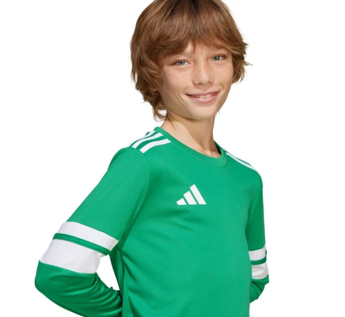 Dětské tričko adidas Squadra 25 s dlouhým rukávem zelené JN7491