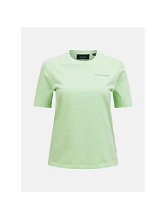 Tričko Original Small Logo Tee model 22231802 zelené - Peak Performance