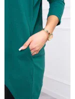 Mikina s potiskem model 21755704 zelená - K-Fashion