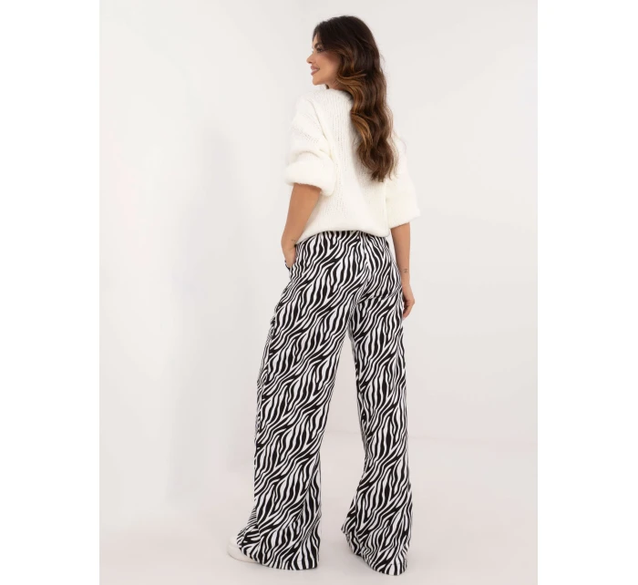 Spodnie EM SP model 20535819 biało czarny - FPrice