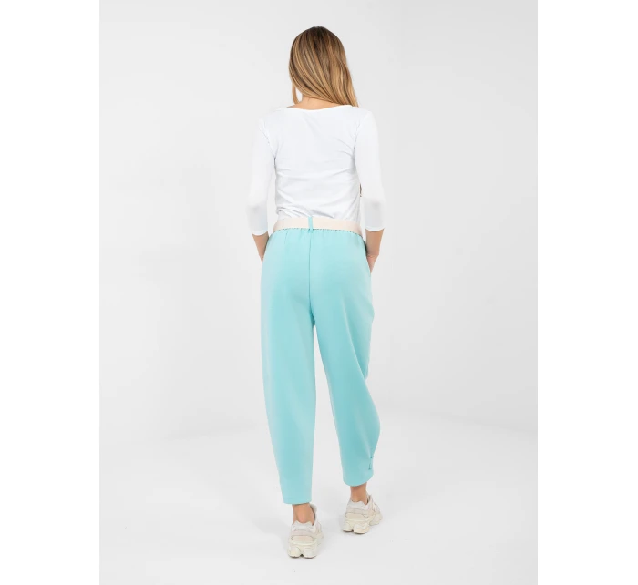 Spodnie MI SP model 21923786 mietowy - FPrice Spodnie MI SP model 21923786 mietowy - FPrice