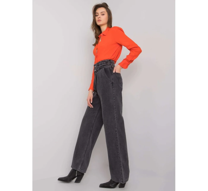 Džínové kalhoty MR SP 306.23 tmavě šedá Džínové kalhoty MR SP 306.23 tmavě šedá