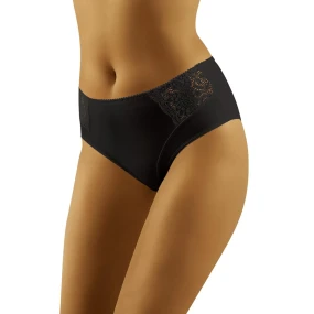 Dámské kalhotky Eco-Si Black - Wol-Bar