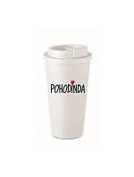 POHODINDA - bílý termohrnek 475 ml POHODINDA - bílý termohrnek 475 ml