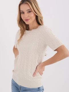 Svetr s krátkým rukávem  model 222832 Factory Price