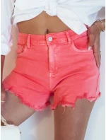 Dámské šortky růžové model 21977779 - Dstreet Dámské šortky růžové model 21977779 - Dstreet