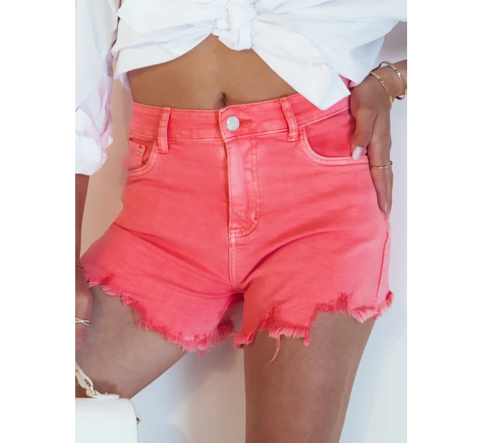 Dámské šortky SUNYLOOK pink FashionStreet SY0362 Dámské šortky SUNYLOOK pink FashionStreet SY0362