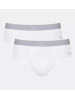Pánské slipy GO ABC 2.0 Brief 2P - WHITE - bílé 0003 - SLOGGI