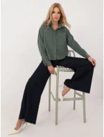 Koszula model 20497638 ciemny zielony - FPrice