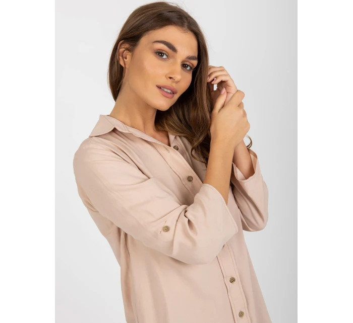 Košile LK KS 509317.84P béžová Košile LK KS 509317.84P béžová