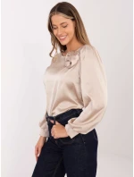 Bluzka MI BZ model 21795609 beżowy - FPrice Bluzka MI BZ model 21795609 beżowy - FPrice