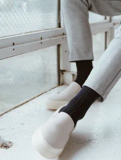 Ponožky 056-130 navy blue - Steven