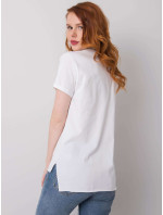 Dámské bílé tričko s aplikací