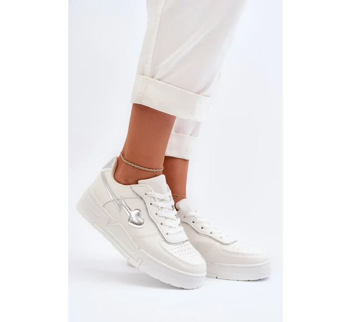 Dámské Tenisky na platformě White Zeparine Dámské Tenisky na platformě White Zeparine