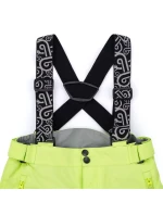 Dětské lyžařské kalhoty model 20755022 neonově zelená - Kilpi