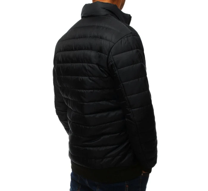 Pánská přechodná prošívaná bunda černá TX3270 Pánská přechodná prošívaná bunda černá TX3270