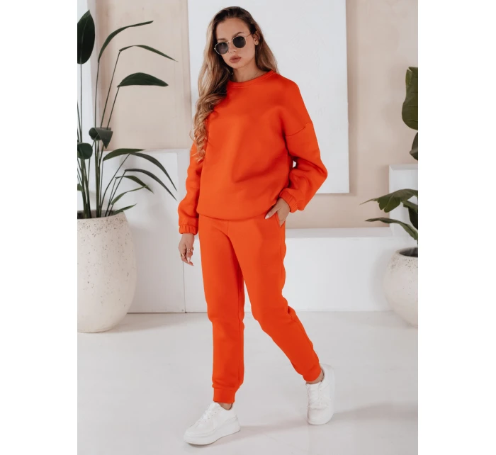 Dámská tepláková souprava ARIELLA PREMIUM oranžová FashionStreet AY0724