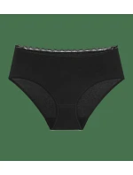 Feel Of Cotton Midi 2P - Black - TRIUMPH Black - TRIUMPH Feel Of Cotton Midi 2P - Black - TRIUMPH Black - TRIUMPH