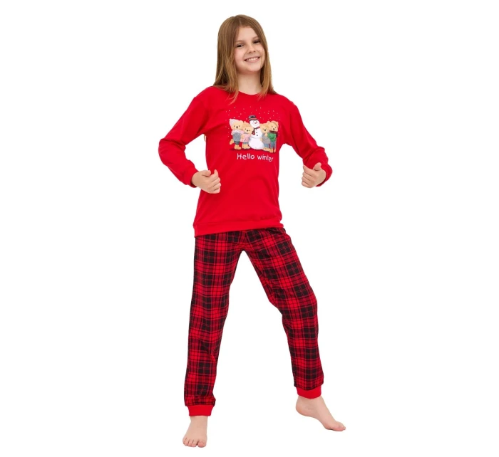 Dívčí pyžamo 592/185 Winter - CORNETTE