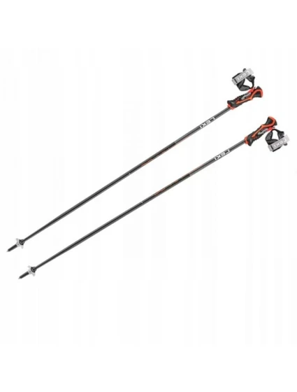 LEKI 3D AIRFOIL černá/červená 125 LEKI 3D AIRFOIL černá/červená 125