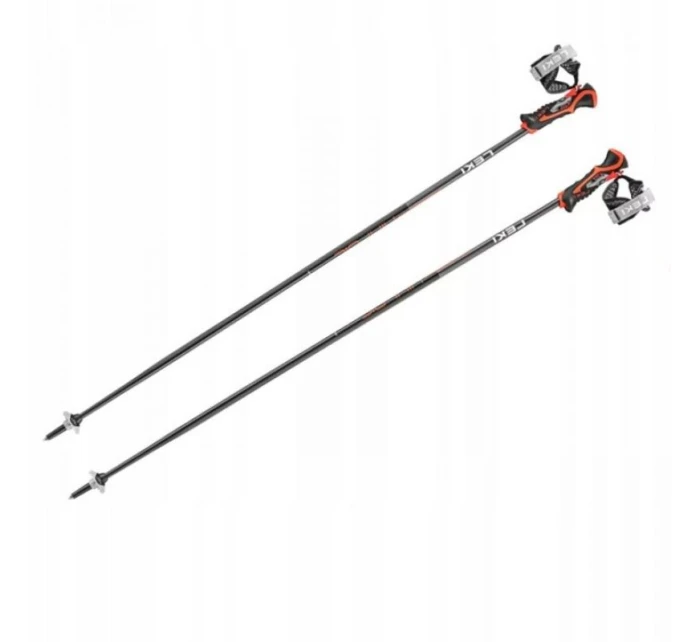 LEKI 3D AIRFOIL černá/červená 125 LEKI 3D AIRFOIL černá/červená 125