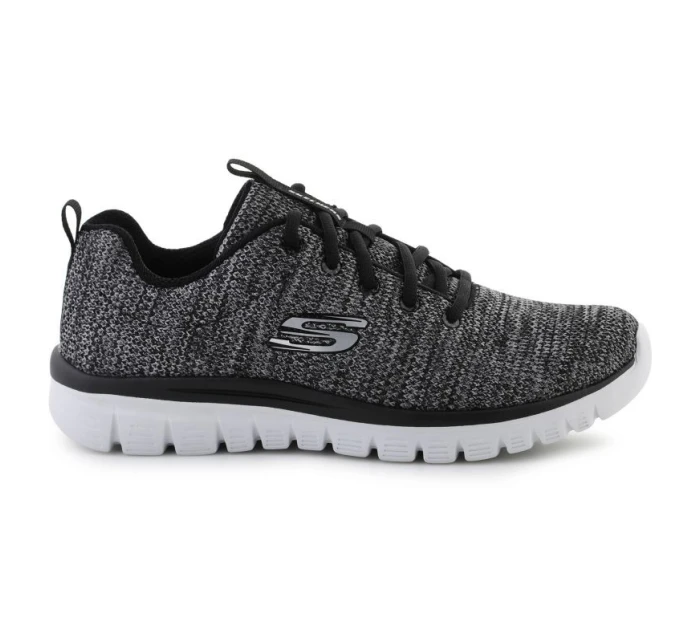 Boty Skechers Graceful Twisted Fortune M 12614-BKW Boty Skechers Graceful Twisted Fortune M 12614-BKW