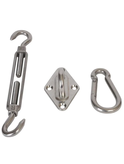 MONTÁŽNÍ SADA PRO SLUNEČNÍ PLACHTY MONTÁŽNÍ SADA PRO SLUNEČNÍ PLACHTY