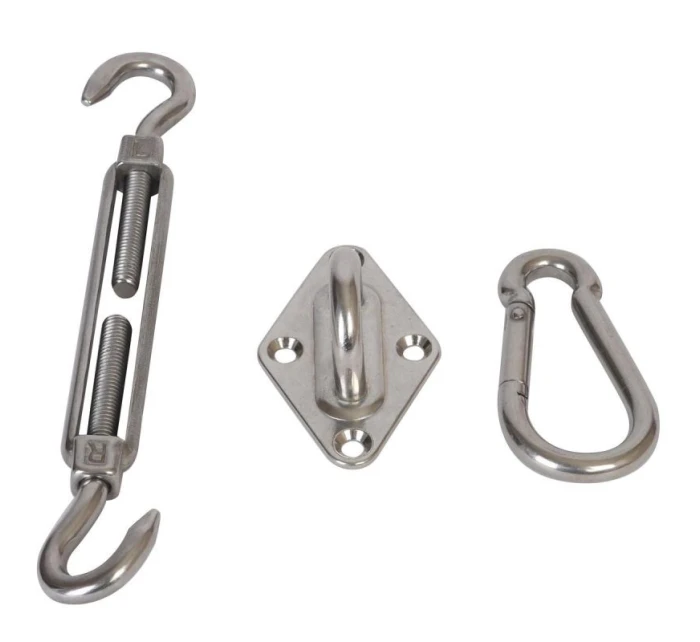 MONTÁŽNÍ SADA PRO SLUNEČNÍ PLACHTY MONTÁŽNÍ SADA PRO SLUNEČNÍ PLACHTY