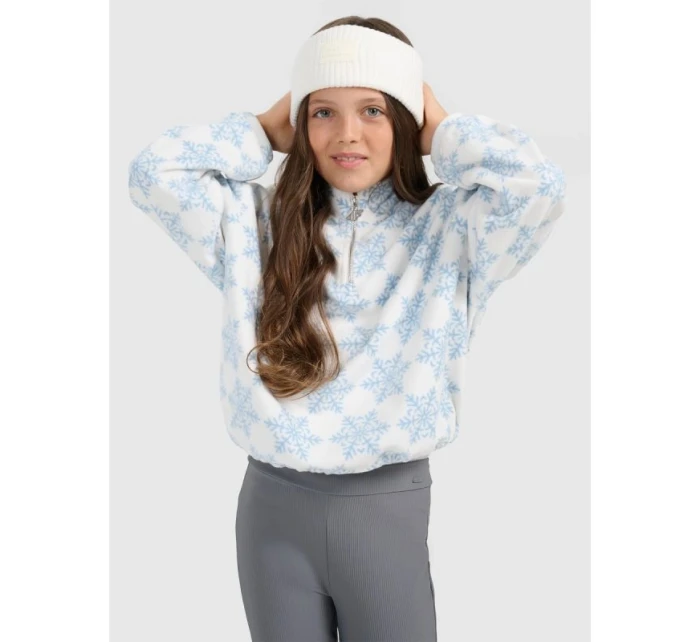 oversize dívčí fleece s potiskem model 21920437 - 4F