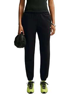 Dámské kalhoty Nike Studio Fleece Lightweight, černé, IM8104 001