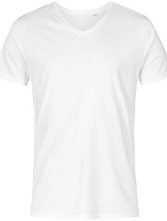 Pánské tričko X.O s výstřihem do V 40. white model 22515206 - Promodoro