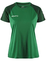 Craft Teamwear Squad Go Contrast Jersey W Dámské kontrastní sportovní tričko 82.2726 team green/ivy Craft Teamwear Squad Go Contrast Jersey W Dámské kontrastní sportovní tričko 82.2726 team green/ivy