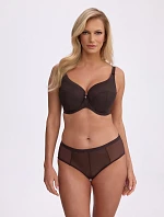 Poloměkká podprsenka Gaia BS 1058 Sonia Maxi Brown