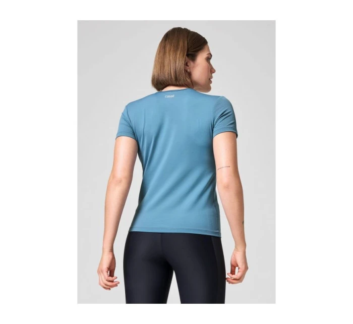 CASALL Essential Mesh Detail Tee modrá