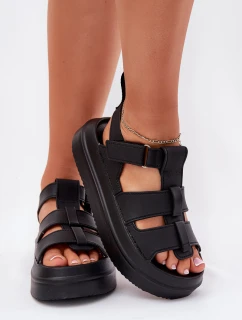 Dámské Sandály Na Platformě Černé model 21696282 - Boto