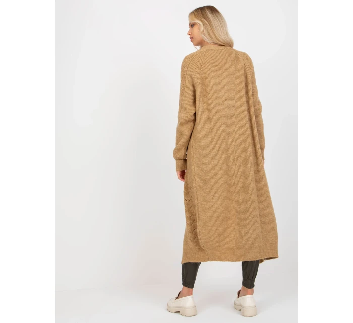 Kardigan VI SW model 21185766 camelowy - FPrice