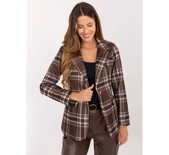 Dámský blejzr 3262.32 hnědý - FPrice