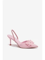 Sandály na podpatku model 224472 Step in style Sandály na podpatku model 224472 Step in style