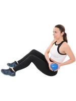 POSILOVACÍ MÍČ SE ZÁVAŽÍM 1KG MODRÝ ENERO FIT