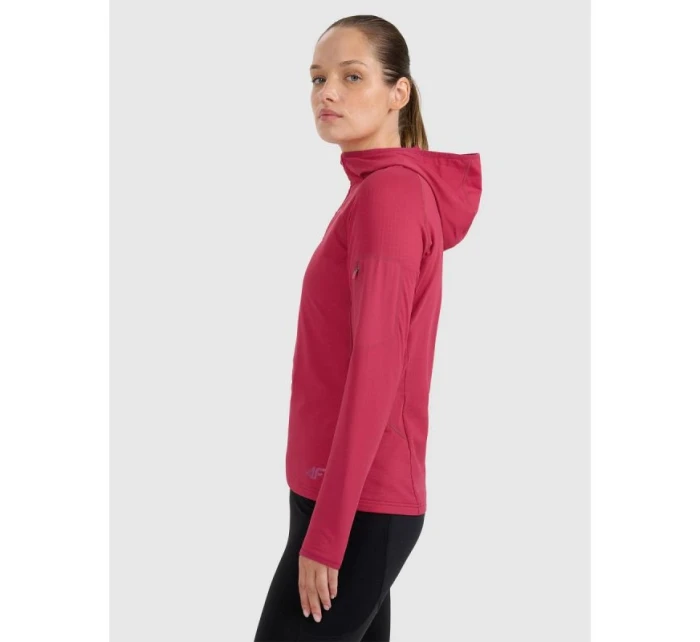 Dámská rychleschnoucí trekingová mikina model 21817049 - 4F Dámská rychleschnoucí trekingová mikina model 21817049 - 4F