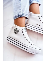 Dámské Tenisky Big Star Bily GG274013 Dámské Tenisky Big Star Bily GG274013