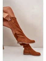 Dámské Kozačky Camel model 21668237 - S.Barski Dámské Kozačky Camel model 21668237 - S.Barski