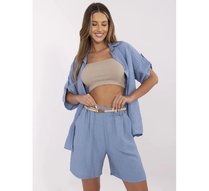 Szorty MI SN model 21151206 niebieski - FPrice Szorty MI SN model 21151206 niebieski - FPrice