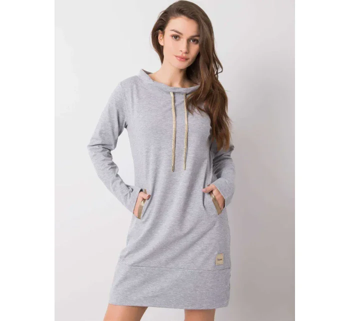 Šaty RV SK 6067.15x šedá