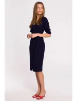 Šaty S295 tmavě modré - Stylove