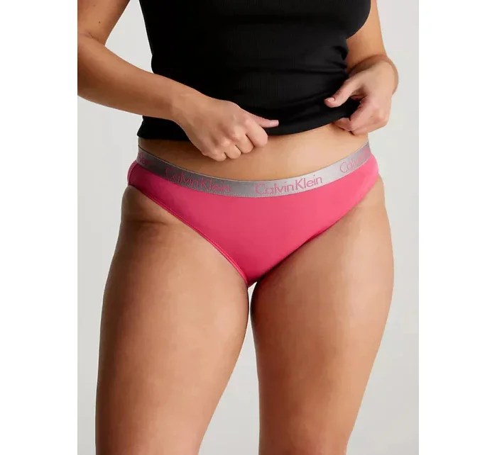 Dámské kalhotky BIKINI 000QD3540E XAV malinové - Calvin Klein Dámské kalhotky BIKINI 000QD3540E XAV malinové - Calvin Klein