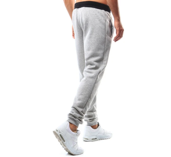 Pánské šedé teplákové kalhoty model 21962289 - Dstreet Pánské šedé teplákové kalhoty model 21962289 - Dstreet