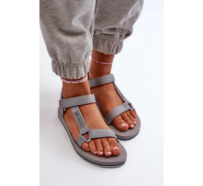 Dámské Sportovní Sandály 4FRSS24FSANF054-20S Šedé Dámské Sportovní Sandály 4FRSS24FSANF054-20S Šedé