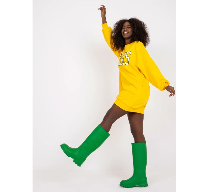 Mikina EM BL model 17121216 žlutá - FPrice Mikina EM BL model 17121216 žlutá - FPrice